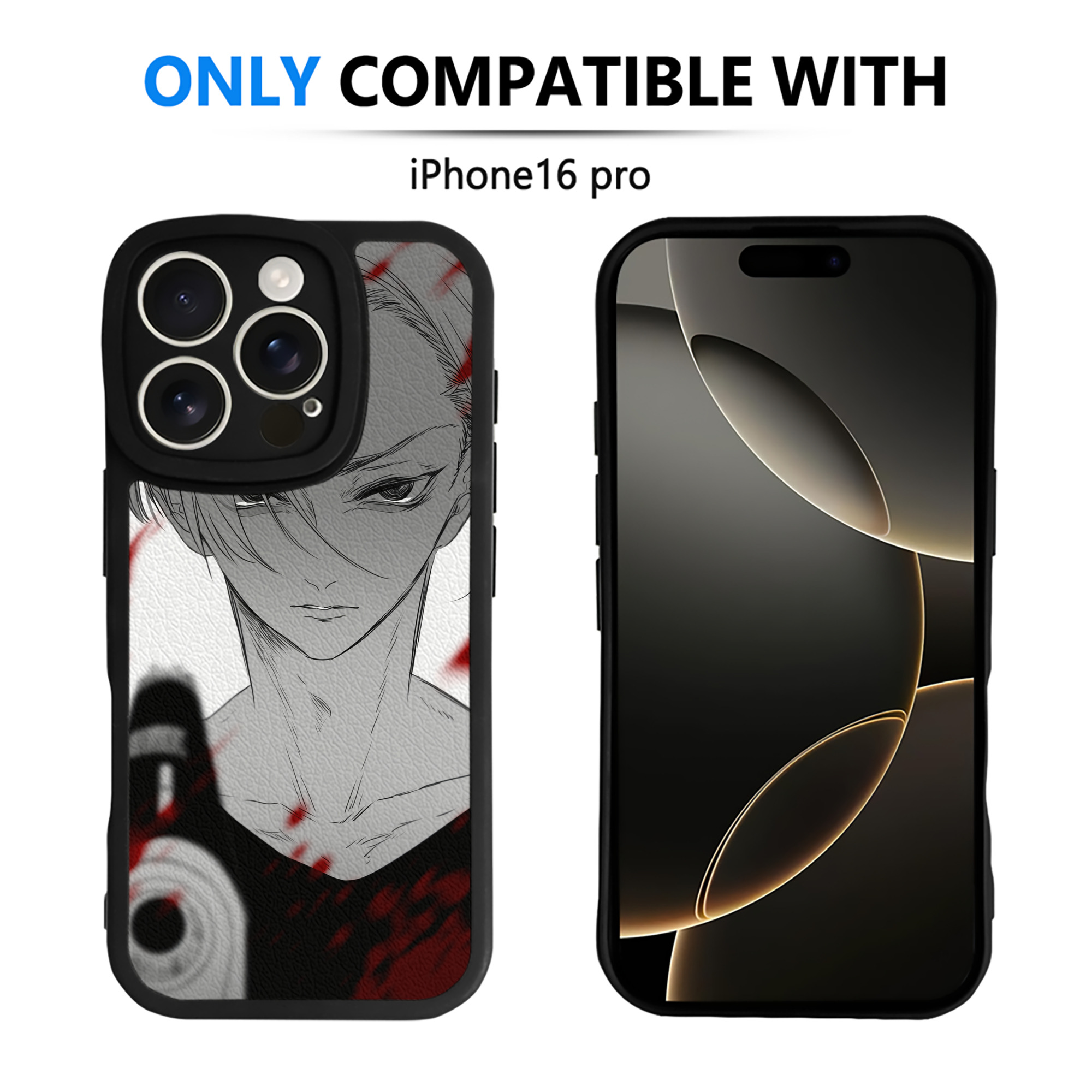 （画像用） 東京リベンジャーズ Tokyo Revengers 【iPhone 16シリーズ対応】シリコンスマホケース（レザー調） 材質：シリコン